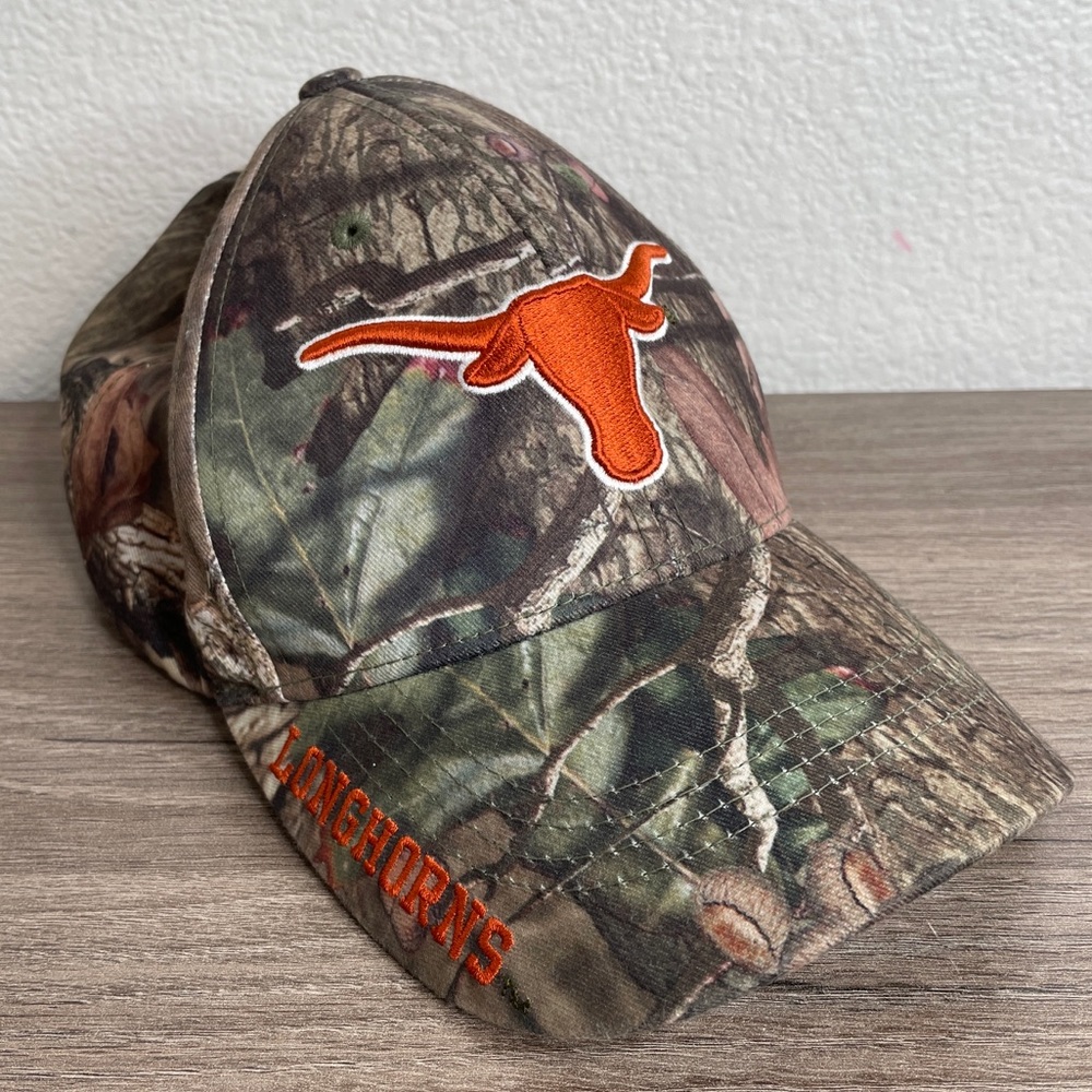 Texas Longhorns Russell Camouflage Adjustable Hat NCAAF University Of Texas Cap
